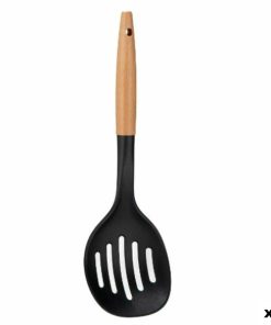 Schiumarola Kinvara Nero Naturale Legno Plastica 11 x 35 x 4 cm 10,5 x 35 cm (12 Unità)