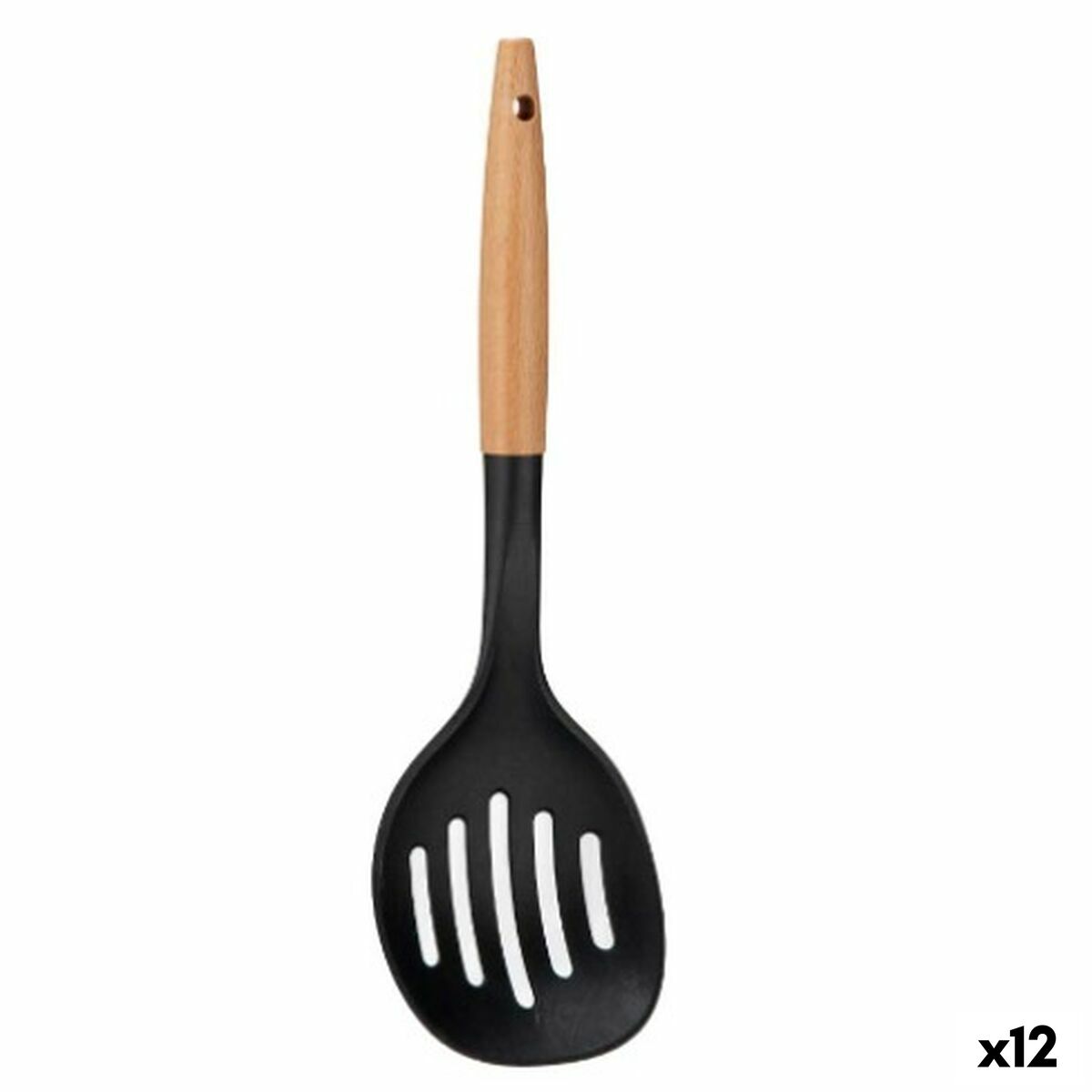 Schiumarola Kinvara 79622 Nero Naturale Legno 11 x 35 x 4 cm (12 Unità)
