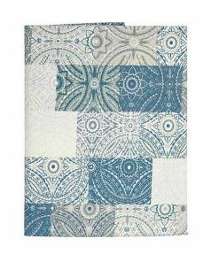 Tovaglia antimacchia Kinvara Azzurro Tela Antimacchia Piastrella 140 x 180 cm (6 Unità)