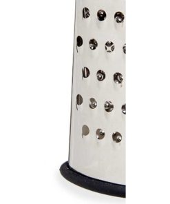 Grattugia Kinvara Nero Argentato Argento Acciaio inossidabile TPR 9 x 15,5 x 4,2 cm 8,2 x 15,5 x 4,2 cm (12 Unità)