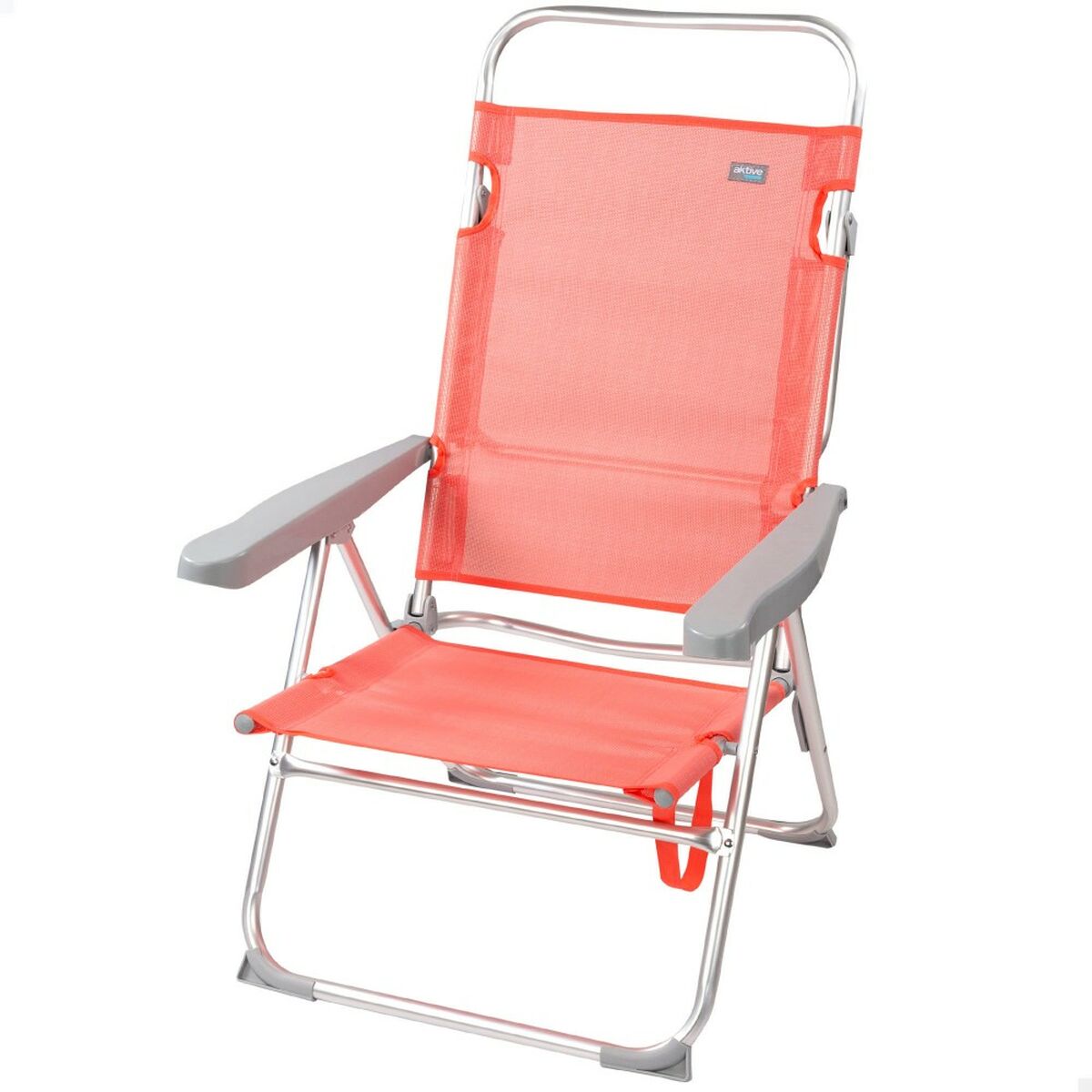 Sedia Pieghevole Aktive Flamingo Corallo 48 x 99 x 57 cm (4 Unità)