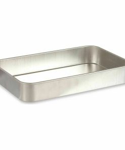 Teglia Kinvara Argentato Alluminio 41 x 6,5 x 26 cm (12 Unità)
