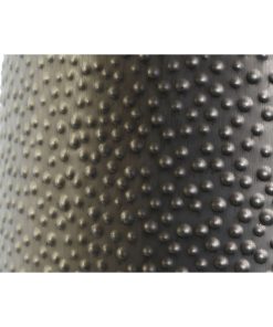 Vaso DKD Home Decor Grigio Dorato Grigio scuro Metallo Moderno 25 x 25 x 56,5 cm