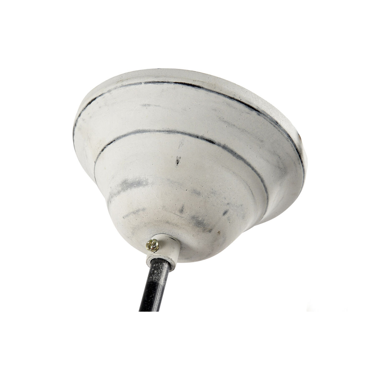 Lampadario Home ESPRIT Grigio Legno Metallo Ferro 25 W 39 x 39 x 45 cm - Image 3