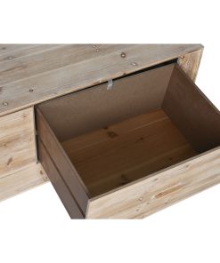 Tavolino da Caffè Home ESPRIT Naturale Legno di abete Legno MDF 130 x 70 x 46 cm