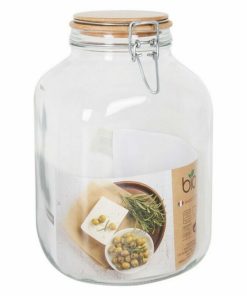 Barattolo Borgonovo Primizie Bambù 4,25L 14,5 x 14,5 x 26 cm (6 Unità) (4,25 L)