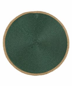 Sottopentola Versa Verde Juta polipropilene Giacinto d'acqua 38 x 38 cm