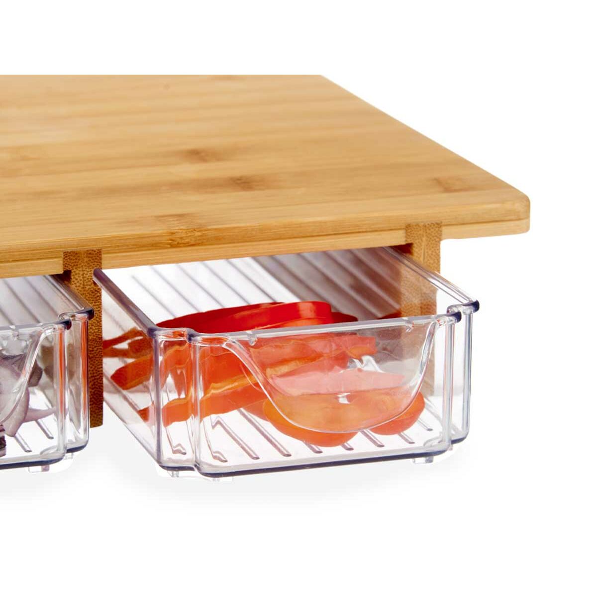 Tagliere Kinvara Marrone Trasparente Naturale 40 x 6 x 28 cm