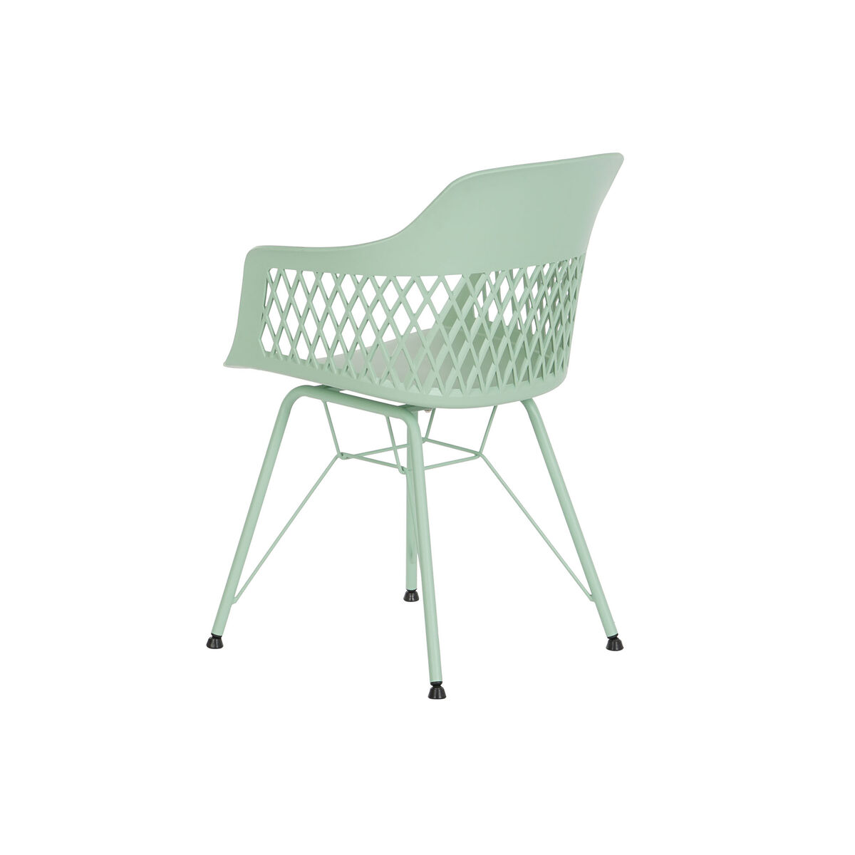 Sedia da Sala da Pranzo DKD Home Decor 57 x 57 x 80,5 cm Verde - Image 5