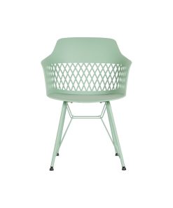 Sedia da Sala da Pranzo DKD Home Decor 57 x 57 x 80,5 cm Verde