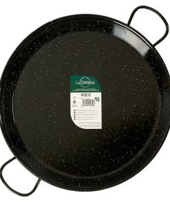 Padella La Dehesa Nero Acciaio Smaltato Ø 42 cm 54 x 6 x 42 cm (6 Unità)