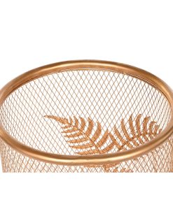 Lampada da tavolo DKD Home Decor Dorato Metallo Marrone 220 V 50 W Pino (32 x 32 x 90 cm)