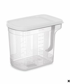 Contenitore per Conservare gli Alimenti Kinvara Grigio Trasparente 2,5 L 20,5 x 17 x 13 cm (24 Unità)