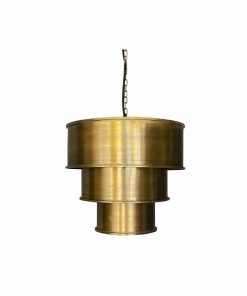 Lampadario DKD Home Decor Dorato Ferro (42 x 42 x 41 cm)