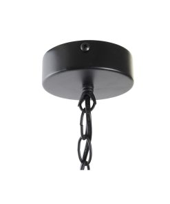 Lampadario DKD Home Decor Nero 220 V 50 W (30 x 30 x 28 cm)