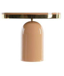 Lampada da tavolo DKD Home Decor Rosa Dorato Metallo Ferro 50 W (37 x 21 x 52 cm)
