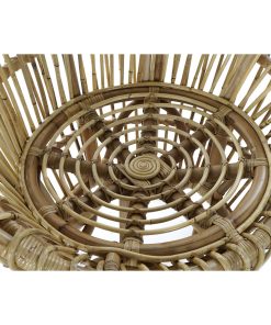 Poltrona DKD Home Decor 8424001750092 Naturale Cotone Bianco Rattan (74 x 67 x 85 cm)