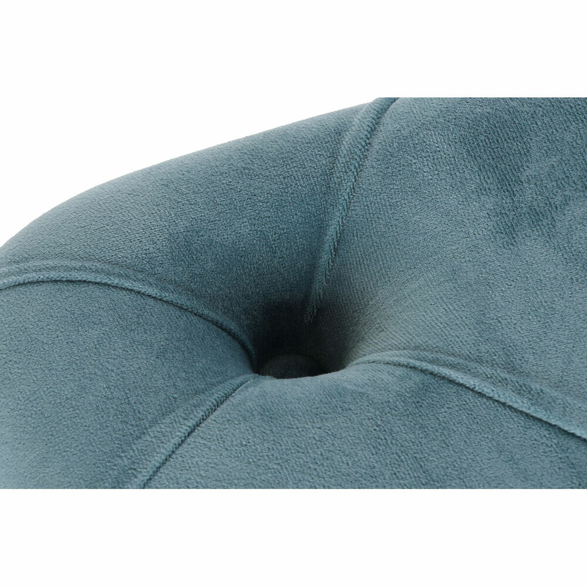 Panca DKD Home Decor   Azzurro Poliestere Velluto Legno MDF (88 x 53 x 48 cm)