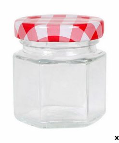 Barattolo In Vetro Trasparente Mediterraneo Vetro 45 ml (96 Unità)