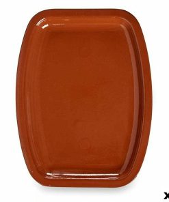 Pirofila da Forno La Dehesa Argilla cotta 30 x 4 x 40 cm 40 x 4 x 30 cm (6 Unità)