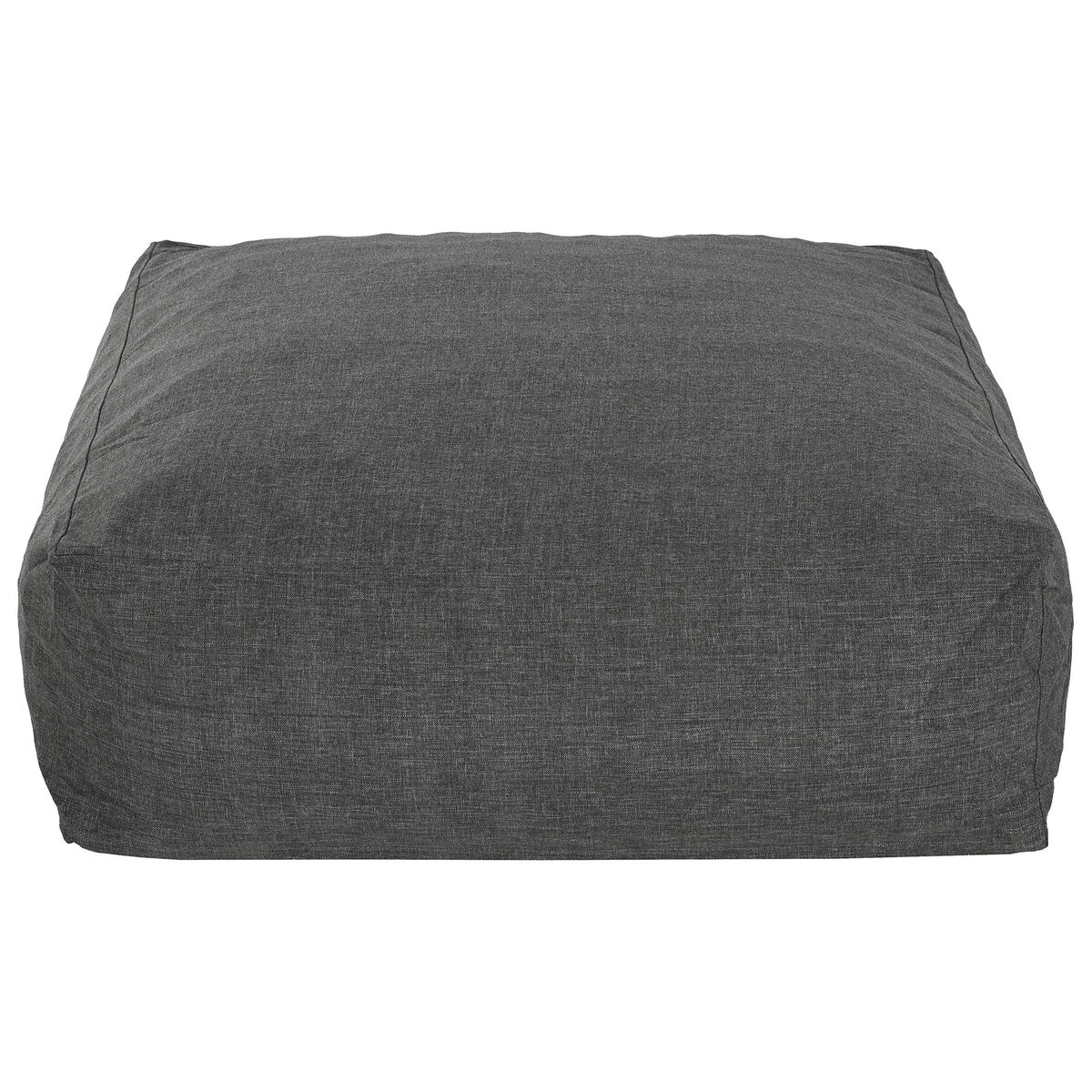 Puff Home ESPRIT Grigio 87 x 87 x 32 cm