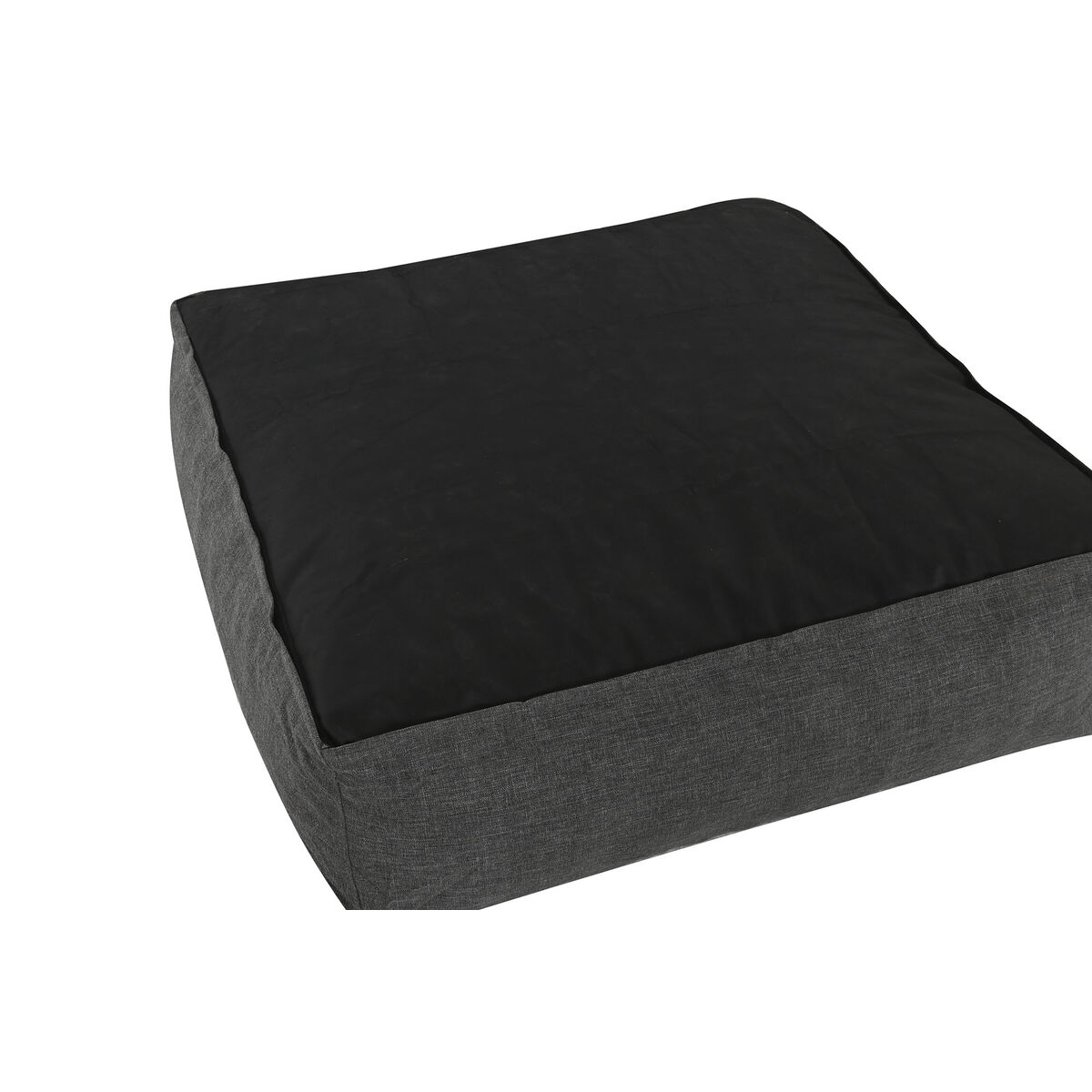 Puff Home ESPRIT Grigio 87 x 87 x 32 cm - Image 5
