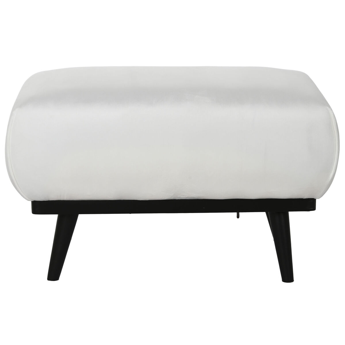 Panca DKD Home Decor Bianco Nero 70 x 50 x 42 cm - Image 5