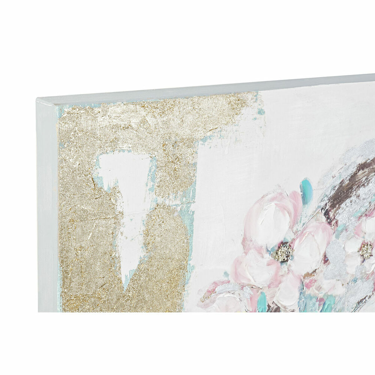 Tela DKD Home Decor Pino Tela 100 x 3,5 x 100 cm