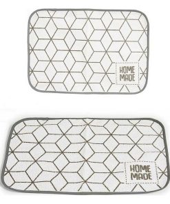 Sottopentola Kinvara Bianco Grigio 33 x 0,3 x 48 cm (12 Unità)