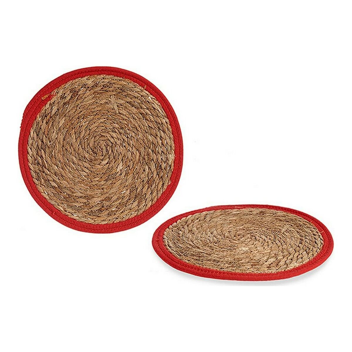 Sottopentola Gift Decor Marrone Rosso Naturale 35 x 1 x 35 cm Plastica