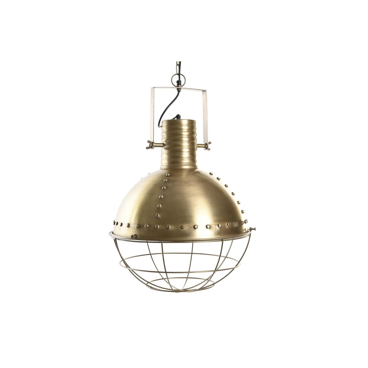 Lampadario DKD Home Decor Dorato 50 W (43 x 43 x 61 cm) - Image 2
