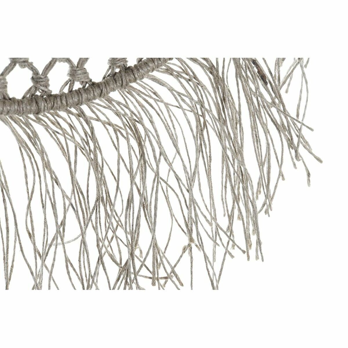 Specchio da parete DKD Home Decor Naturale Bali 60 x 4 x 60 cm - Image 3