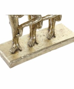 Statua Decorativa DKD Home Decor FZ-91957 Dorato Coloniale Scimmia Scimmie 23 x 9,5 x 24 cm