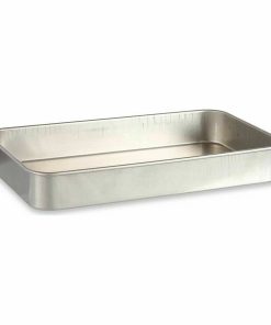 Teglia Kinvara Argentato Alluminio 28,5 x 6,5 x 46 cm 46 x 6,5 x 28,5 cm 46 x 7 x 28,5 cm (12 Unità)