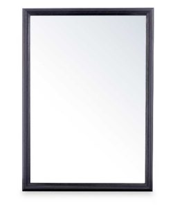 Specchio da parete Gift Decor Nero 50 x 70 x 2,5 cm 50 x 70 x 50 cm Vintage Legno Rettangolare