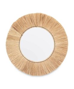 Specchio da parete Gift Decor Marrone 79 x 79 x 3 cm Cerchi