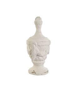 Statua Decorativa Home ESPRIT Bianco Decapaggio 23 x 23 x 51 cm