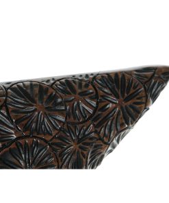 Statua Decorativa Home ESPRIT Marrone Nero Coloniale 66 x 8 x 23 cm