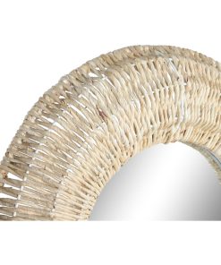 Specchio da parete Home ESPRIT Naturale 68 x 7,5 x 128 cm 69 x 8,5 x 128,5 cm