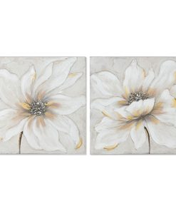 Tela Home ESPRIT Tela Legno MDF 50 x 2,5 x 50 cm