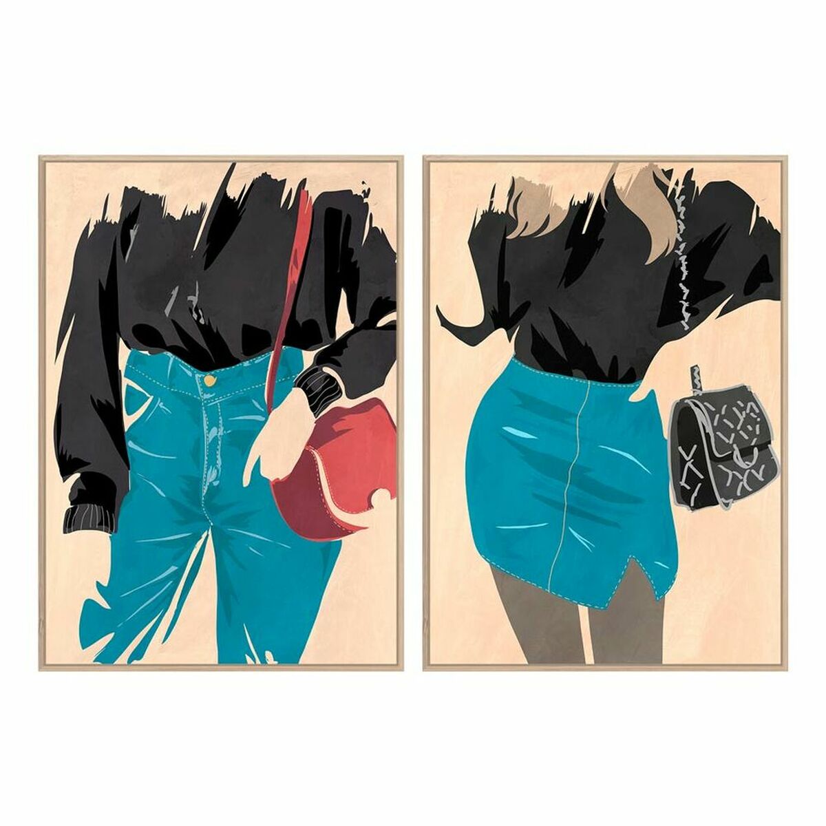 Tela DKD Home Decor polistirene Tela Donna
