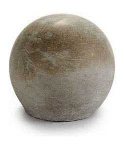 Statua Decorativa Gift Decor Grigio Sfera 10 x 10 x 10 cm Cemento (12 Unità)