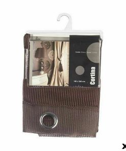 Tenda Gift Decor Marrone 140 x 260 cm Griglia (6 Unità)