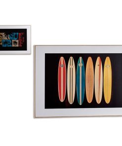 Tela Gift Decor Nero Surf 81,5 x 3 x 121,5 cm (2 Unità)