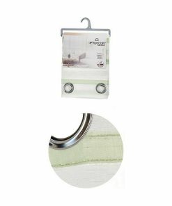 Tenda Gift Decor Verde 140 x 0,1 x 260 cm Righe (6 Unità)