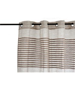 Tenda Gift Decor Marrone 140 x 0,1 x 260 cm 26,5 x 42 x 5 cm Righe (6 Unità)