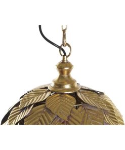 Lampadario DKD Home Decor Dorato (30 x 30 x 39 cm)