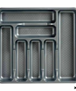 Vassoio Portaposate Kinvara 041188 Grigio Plastica 39 x 5 x 42,5 cm (15 Unità)