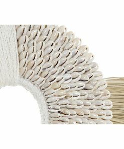 Statua Decorativa DKD Home Decor Naturale Nero Ferro Iuta Etnico (55 x 12 x 53 cm)