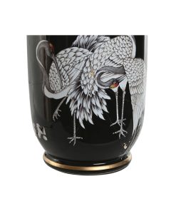 Lampada da tavolo Home ESPRIT Nero Dorato Ceramica 50 W 220 V 40 x 40 x 70 cm